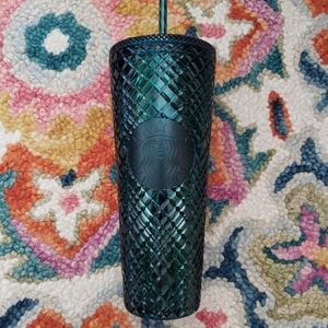NEW Starbucks Holiday Venti Emerald Green tumbler